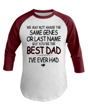 stepdad- father's day Baseball Tee tile
