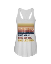 Guitar dad Ladies Flowy Tank tile