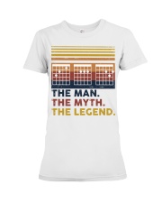 Guitar dad Premium Fit Ladies Tee tile