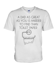 a dad great as your harder V-Neck T-Shirt tile