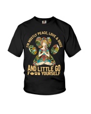 Yoga-dog Youth T-Shirt tile