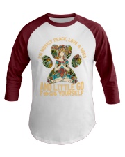 Yoga-dog Baseball Tee tile
