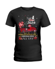 Christmas-movie3 Ladies T-Shirt tile