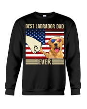 Best Labrador Dog Dad Ever Crewneck Sweatshirt tile