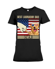 Best Labrador Dog Dad Ever Premium Fit Ladies Tee tile