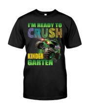 Kinder garten-truck-green Classic T-Shirt tile