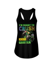 Kinder garten-truck-green Ladies Flowy Tank tile