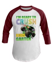 Kinder garten-truck-green Baseball Tee tile