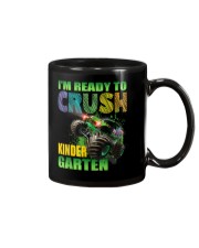 Kinder garten-truck-green Mug tile
