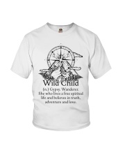 wild child hippie Youth T-Shirt tile