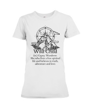 wild child hippie Premium Fit Ladies Tee tile