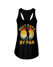Best Papa By Par Ladies Flowy Tank tile