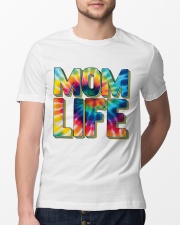 Tie-dye mom life Classic T-Shirt lifestyle-mens-crewneck-front-13