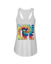 Tie-dye mom life Ladies Flowy Tank tile