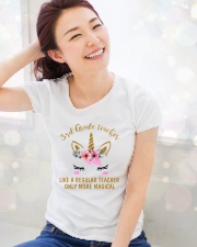 3rd grade teacher Premium Fit Ladies Tee lifestyle-holiday-womenscrewneck-front-1