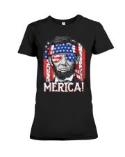 Lincoln 4th of July Merica Premium Fit Ladies Tee tile