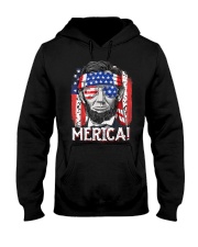 Lincoln 4th of July Merica Hooded Sweatshirt tile