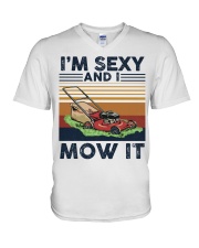 i'm sexy V-Neck T-Shirt tile