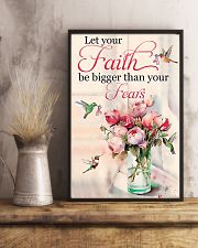 Let Your Faith Be Bigger Than Your Fears 11x17 Poster lifestyle-poster-3