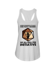 DND Roll For Initiative Ladies Flowy Tank tile