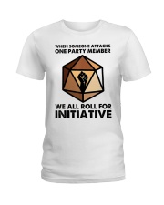 DND Roll For Initiative Ladies T-Shirt tile