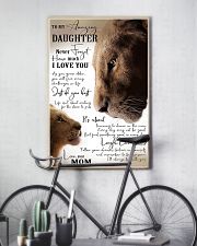 Family To My Amazing Daughter 11x17 Poster lifestyle-poster-7