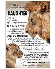 My Daughter I Love You Dad 11x17 Poster front