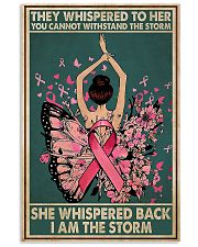 Breast Cancer I Am The Storm 11x17 Poster front