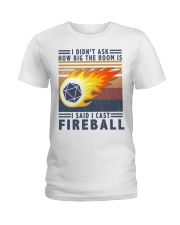 DND Fireball Ladies T-Shirt tile