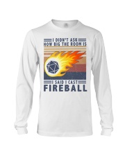 DND Fireball Long Sleeve Tee tile