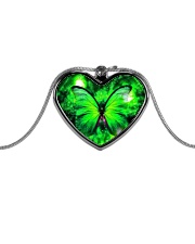 Heart Necklace Metallic Metallic Heart Necklace front