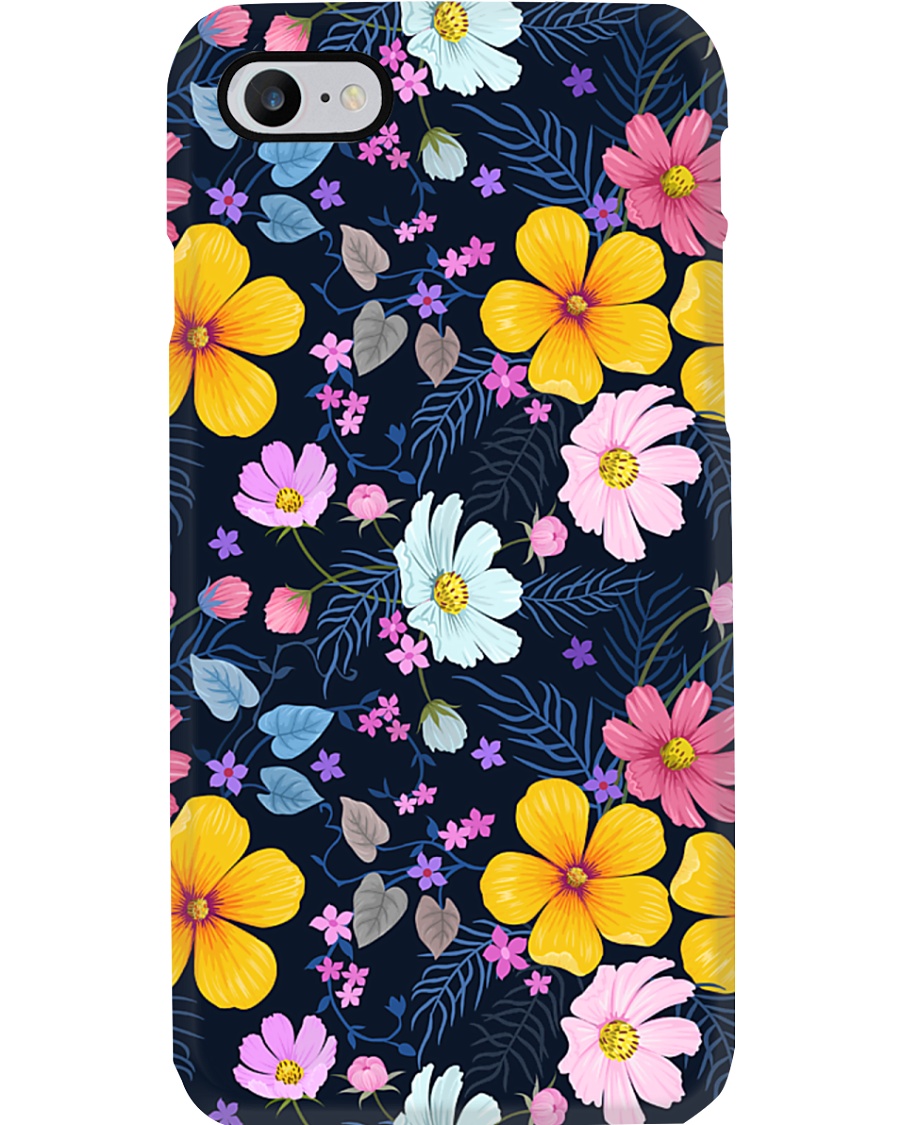 Flower mask Phone Case