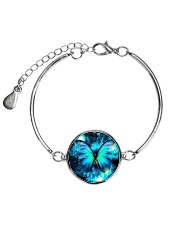 Heart Necklace Metallic Metallic Circle Bracelet thumbnail
