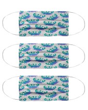 Blue Sea Crab Mouse Pad Cloth Face Mask - 3 Pack thumbnail