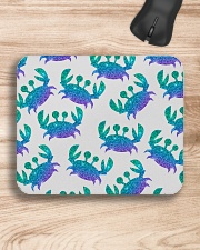 Blue Sea Crab Mouse Pad Mousepad aos-mousepad-front-lifestyle-1