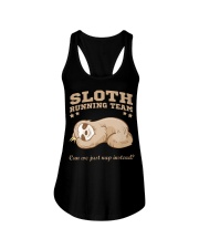 Sloth Running Team Ladies Flowy Tank thumbnail