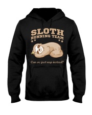 Sloth Running Team Hooded Sweatshirt thumbnail