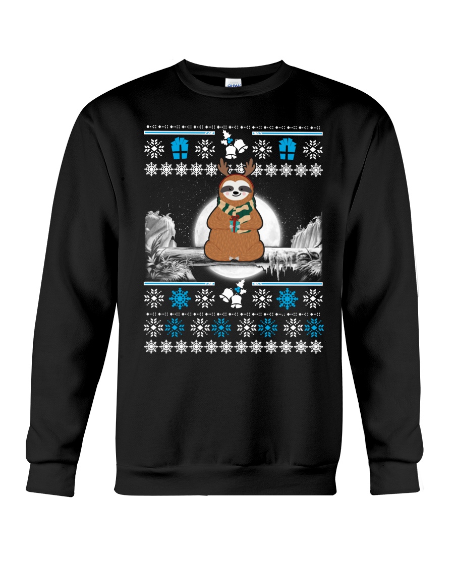 Merry Slothmas Crewneck Sweatshirt