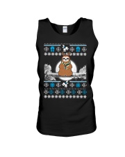 Merry Slothmas Unisex Tank thumbnail