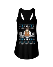 Merry Slothmas Ladies Flowy Tank thumbnail