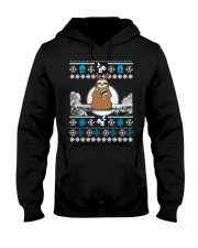 Merry Slothmas Hooded Sweatshirt thumbnail