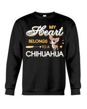 My Heart belongs to a Chihuahua Crewneck Sweatshirt thumbnail