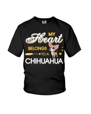My Heart belongs to a Chihuahua Youth T-Shirt thumbnail