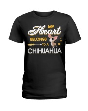 My Heart belongs to a Chihuahua Ladies T-Shirt thumbnail