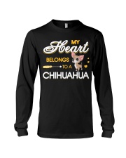 My Heart belongs to a Chihuahua Long Sleeve Tee thumbnail