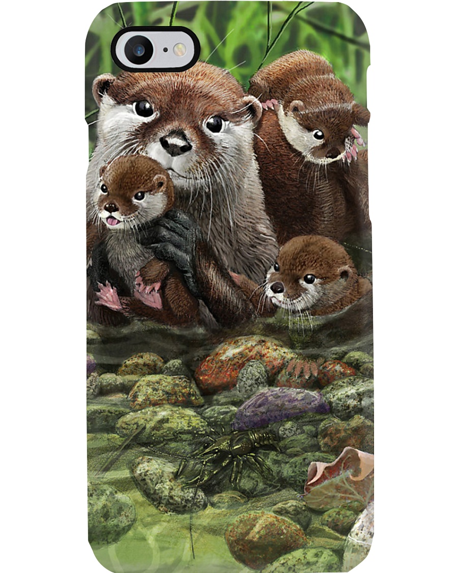 Family Otter Phone Case