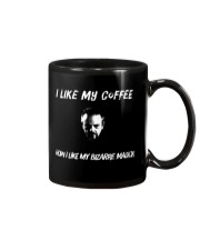 Black Coffee Mug front