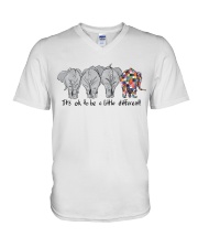 ELEPHANTS V-Neck T-Shirt tile