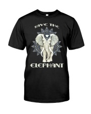 SAVE THE ELEPHANT Classic T-Shirt front