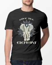 SAVE THE ELEPHANT Classic T-Shirt lifestyle-mens-crewneck-front-13